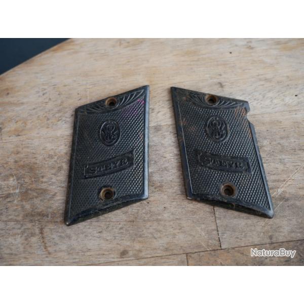 Plaquettes de Pistolet STEYR PIEPER Modle 1908 en 6.35mm