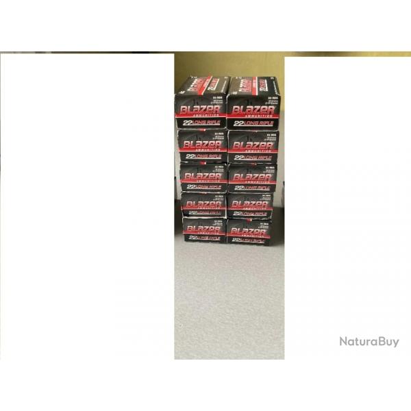 22 lr cci blazer et 10 boites