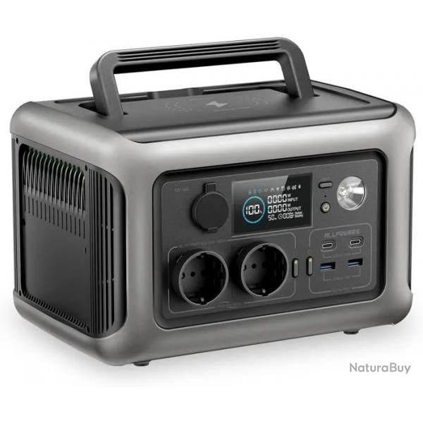 Centrale lectrique portable 600W ALLPOWERS Batterie pour Camping