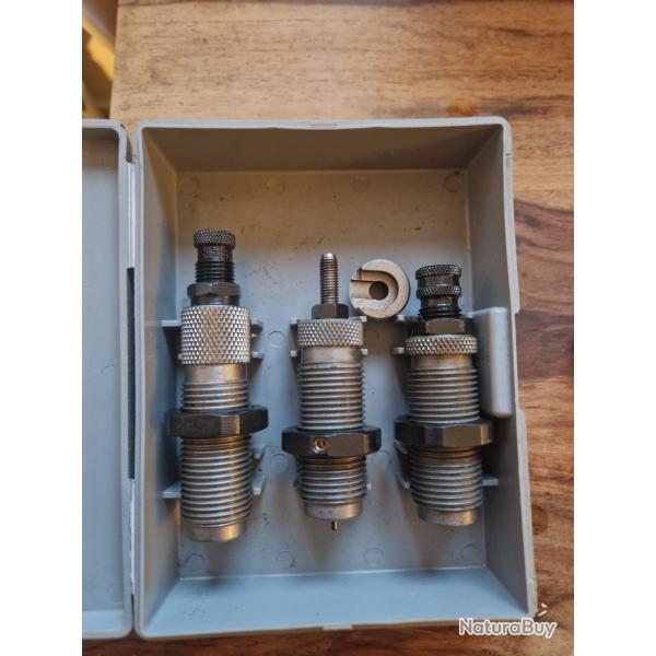 Jeux d'outils RCBS 45 colt carbure tres bon tat (1) avec shell holder