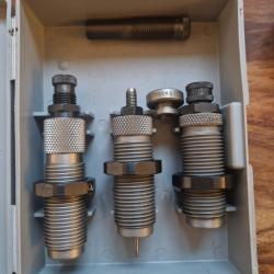 Jeux d'outils RCBS 45 colt carbure tres bon état (2) avec shell holder