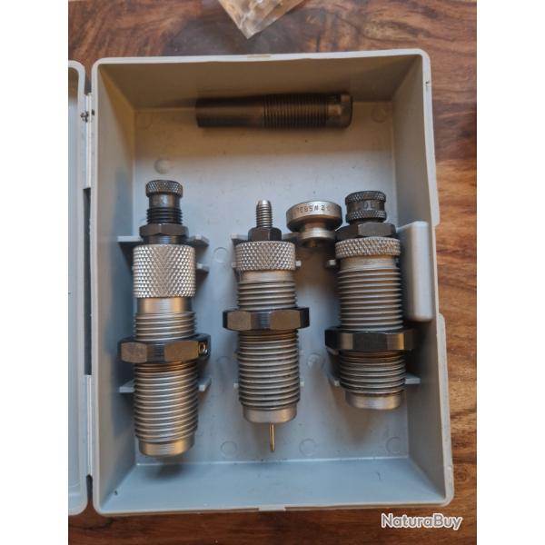 Jeux d'outils RCBS 45 colt carbure tres bon tat (2) avec shell holder