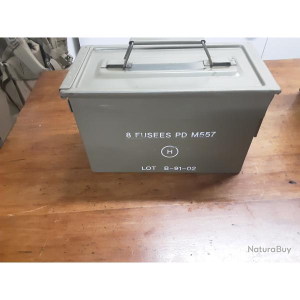 Caisse de munitions fuse vides