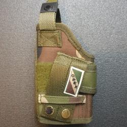 OPEX Holster Universel Cordura Molle Camouflage CE Centre Europe