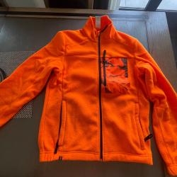 Pull orange de chasse