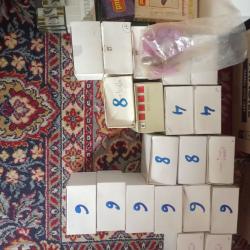 Lot de différentes cartouches de chasse