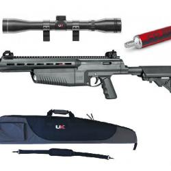 Pack Carabine Co2 Umarex Air Javelin (46 joules) + 1 packe de 6 flèches en carbone