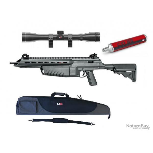 Pack Carabine Co2 Umarex Air Javelin (46 joules) + 1 packe de 6 flches en carbone