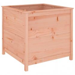 Jardinière bac lit surélevé plantes fleurs terrasse jardin 82,5 x 82,5 x 78 cm bois massif douglas