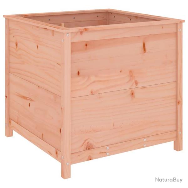 Jardinire bac lit surlev plantes fleurs terrasse jardin 82,5 x 82,5 x 78 cm bois massif douglas