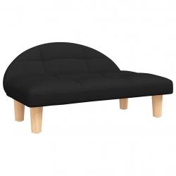 Lit pour chien panier canapé confortable 70 x 52 x 30 cm tissu noir 02_0042894