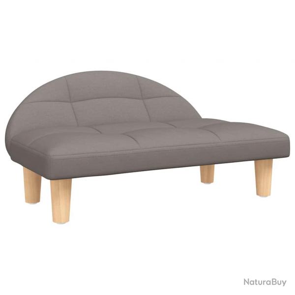 Lit pour chien panier canap confortable taupe 70 x 52 x 30 cm tissu Taupe 02_0043209