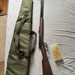 Carabine Winchester 92 Miroku .44 Magnum + Housse + Munitions