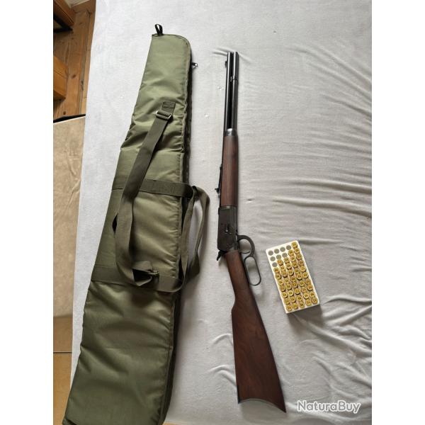 Carabine Winchester 92 Miroku .44 Magnum + Housse + Munitions