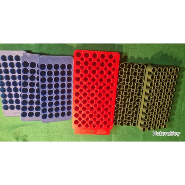 LOT DE 5 PLATEAUX DE RECHARGEMENT