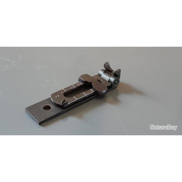 Hausse semi-buckhorn Shiloh pour Sharps