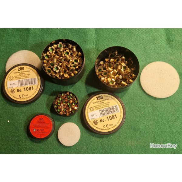 LOT D'AMORCES POUDRE NOIRE 2 BTES RFILES 1 BTE PISTOL