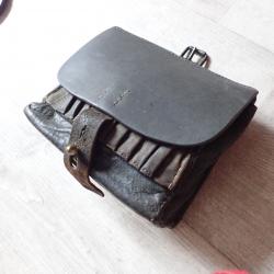 Cartouchière fusil VETTERLI suisse - 1° modèle. Giberne