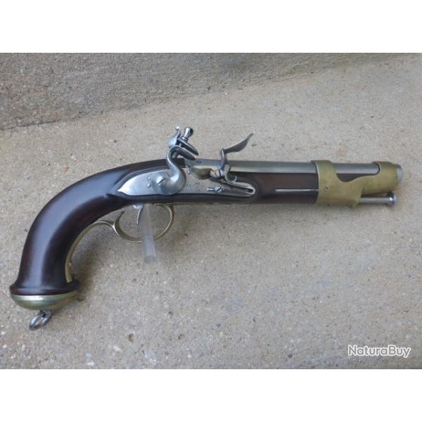 Rarissime pistolet d'officier d'tat major priode Rvolutionnaire