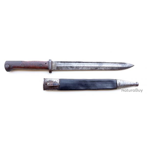 Baonnette allemande 84/98 aA pans creux long