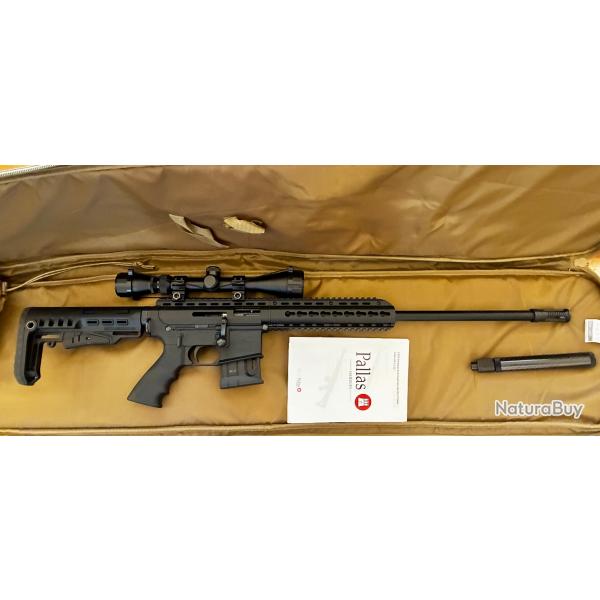 Pack Pallas 22LR avec lunette et modrateur de son