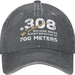 Casquette .308 sniper 700 meters - Gris / Ajustable