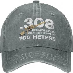 Casquette .308 sniper 700 meters - Gris clair / Ajustable