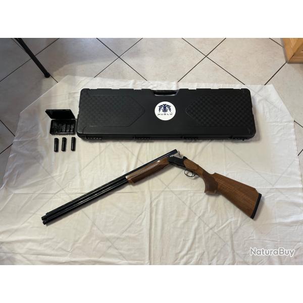 Fusil Ball Trap Huglu TRAP - Calibre 12/76 Canon 76cm