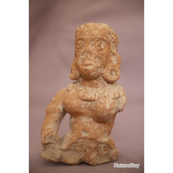 Statuette fminine en terre cuite - Inde, priode Gupta, 4me-6me sicle