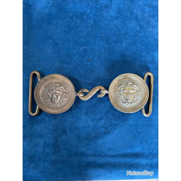 Boucle de ceinturon d'officier mduse modle 1822 ou 1831