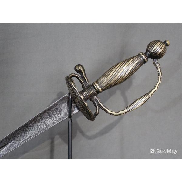 Epe de villle (ou de cour) poque Louis XV - France, milieu 18me sicle