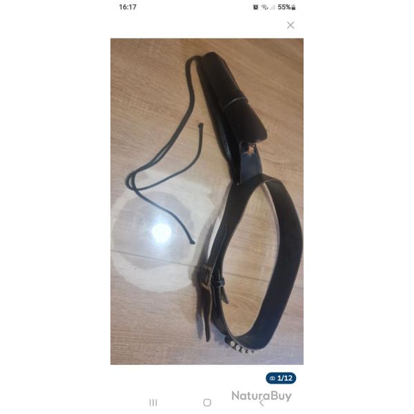 Holster, ceinturon western