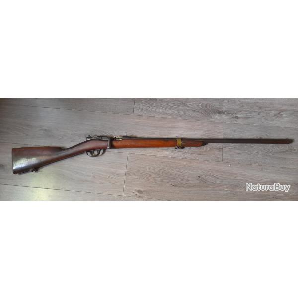 Fusil Gras modle 1874 M80 dat 1877 Saint-tienne