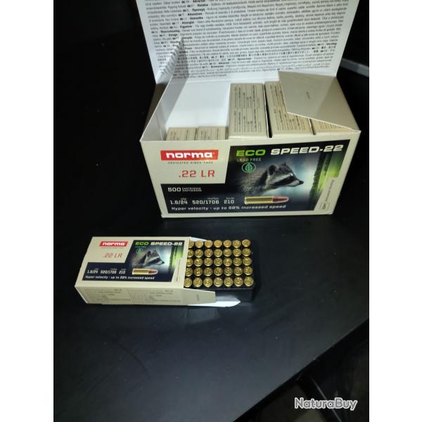 Norma eco speed 22lr x500