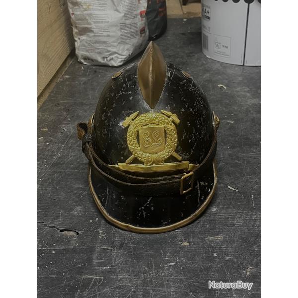 Casque pompier alsacien