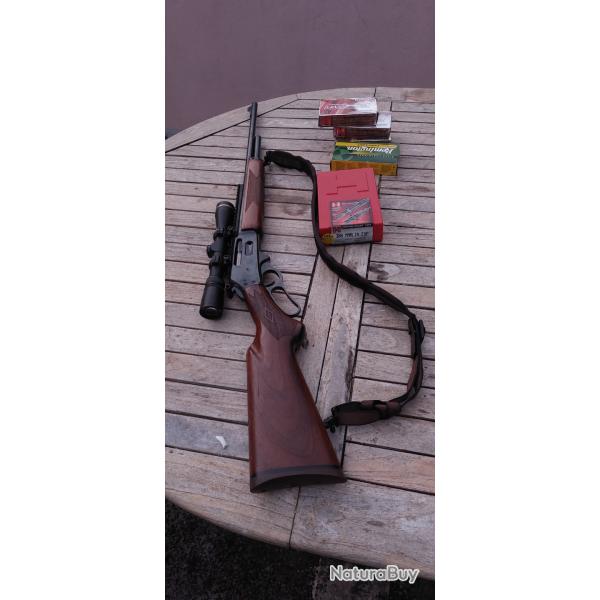Marlin 308 MX avec rail XS sight et Leupold vari x 3 en 1.75-6 x 32