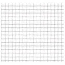 Clôture de jardin sertie Acier inoxydable 100x85 cm 31x31x3 mm