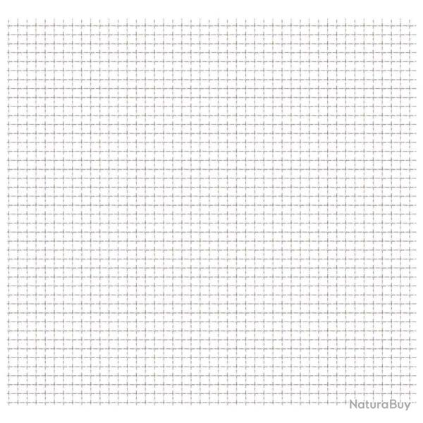 Clture de jardin sertie Acier inoxydable 100x85 cm 31x31x3 mm