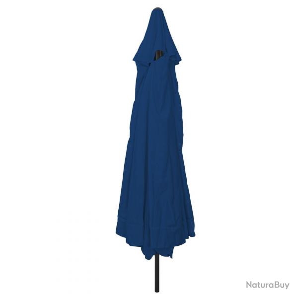 Parasol de jardin395x245 cm Bleu azur