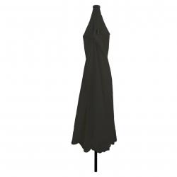 Parasol de jardinavec des lumières LED ø395x245 cm Noir