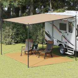 Tapis de tente sable 300x400 cm PEHD