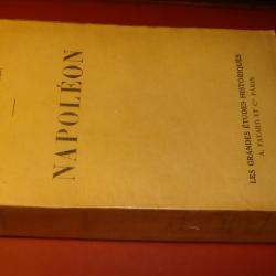 NAPOLEON JACQUES BAINVILLE LES GRANDES ETUDES HISTORIQUES 1932