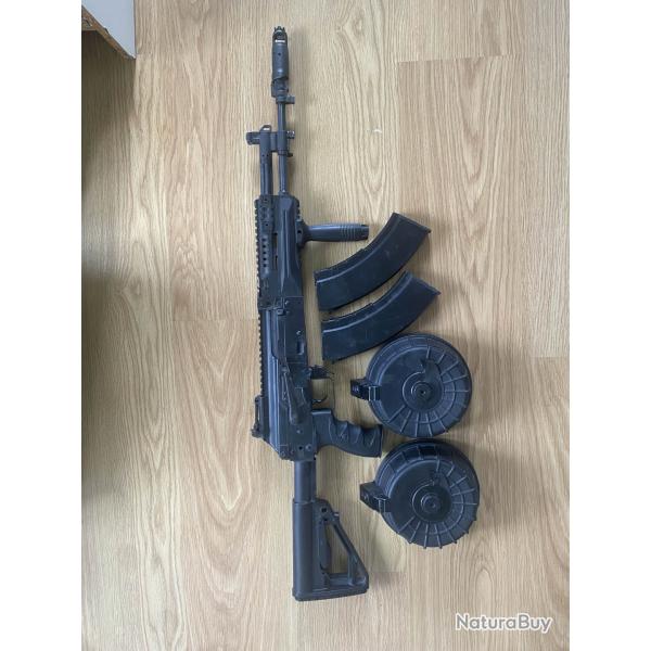 AK-15 LCT + Drum Mags