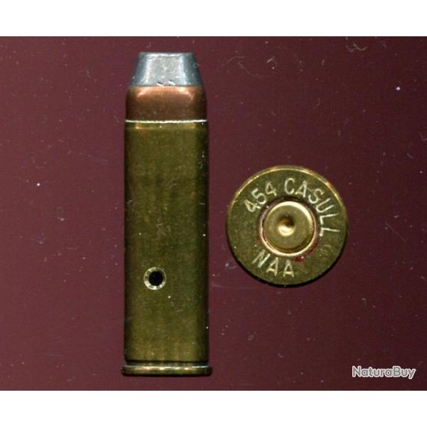.454 Casull - RARE cartouche de revolver trs puissante - marque NAA  - neutralise