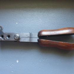 RARE MOULE D'USINE SMITH § WESSON EN 38 SW "GRAND MODELE" A DOUBLE CAVITE TARGET + GALERY