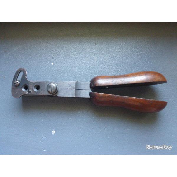 RARE MOULE D'USINE SMITH  WESSON EN 38 SW "GRAND MODELE" A DOUBLE CAVITE TARGET + GALERY