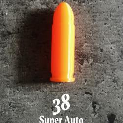 Douille Amortisseur, fausse Cartouche 38 Super Auto et autres, lot de 5