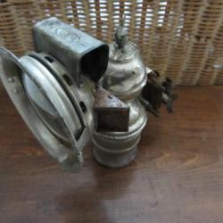Lampe à carbure vélo/moto Cicca 1910/1920
