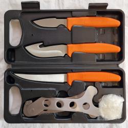 Mallette de couteaux dépeçage découpe