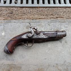 Pistolet ancien 1770 de gendarme an 9